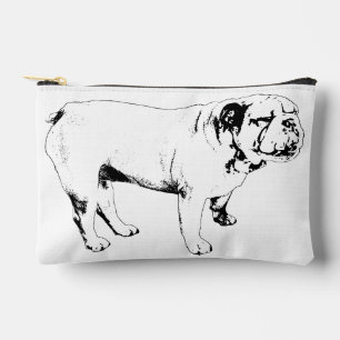 Bolsito Accesorio Pequeño encanto de línea lleva, bulldog