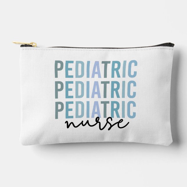 Bolsito Accesorio Pequeño Enfermera pediátrica personalizada (Anverso)