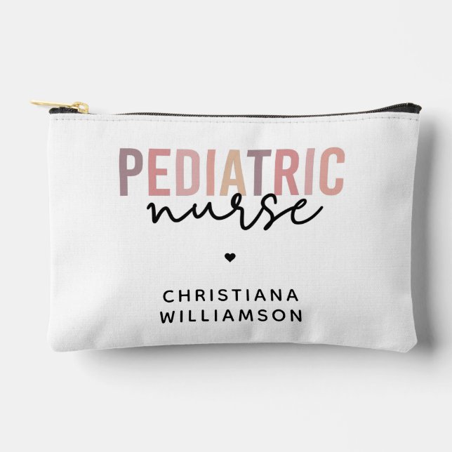Bolsito Accesorio Pequeño Enfermero pediátrico personalizado de enfermería p (Anverso)