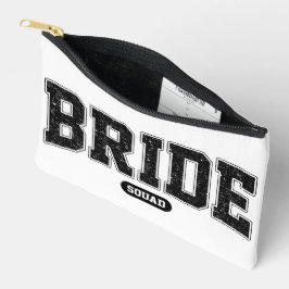 Bolsito Accesorio Pequeño Equipo de Novia Tipografía Varsity Despedida de So