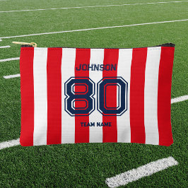 Bolsito Accesorio Pequeño Equipo Deportivo Red & Naval Equipo de nombres per