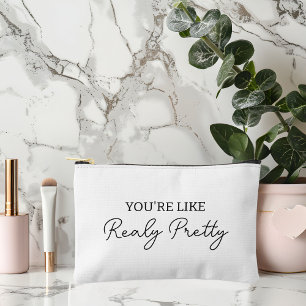 Bolsito Accesorio Pequeño Eres como un maquillaje de viajes cosméticos realm