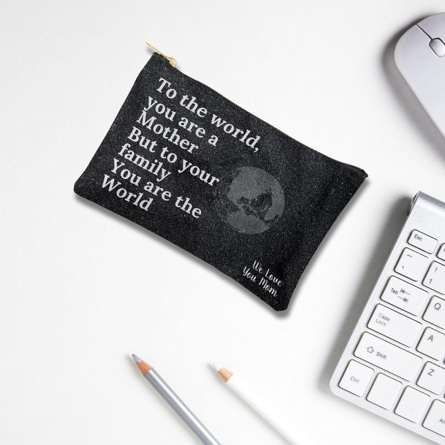 Bolsito Accesorio Pequeño Eres nuestra madre mundial (Subido por el creador)