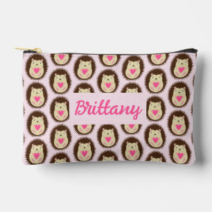 Bolsito Accesorio Pequeño Erizo Bebé Niña Rosa Bonito Personalizado