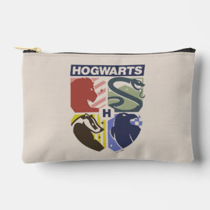 Bolsito Accesorio Pequeño Escudo estampado vintage de HOGWARTS™