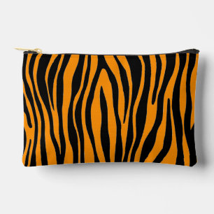 Bolsito Accesorio Pequeño Estampado de cebra naranja de Princeton