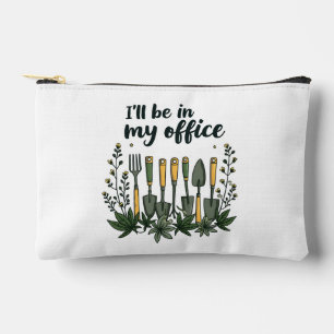 Bolsito Accesorio Pequeño Estaré en mi oficina Jardinería divertida