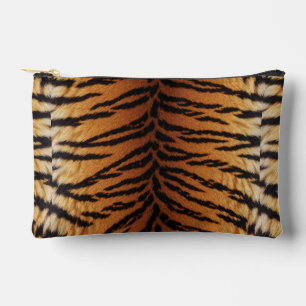 Bolsito Accesorio Pequeño 🐅 Estilo de Impresión Animal de Raya de Tigre Neg