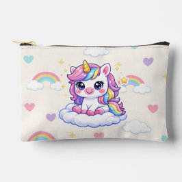 Bolsito Accesorio Pequeño Estuche de lápices personalizado de unicornio para