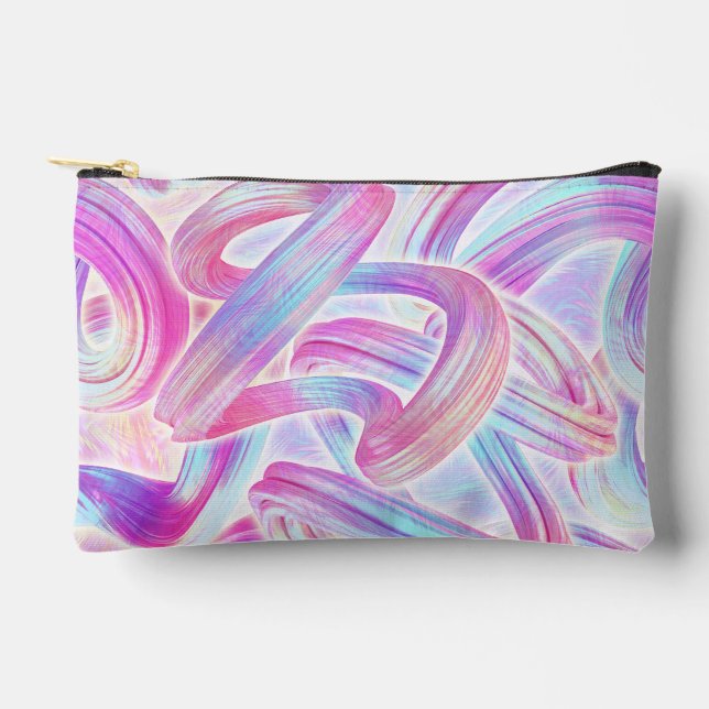 Bolsito Accesorio Pequeño eurobeat holorave - pink and blue : (Anverso)