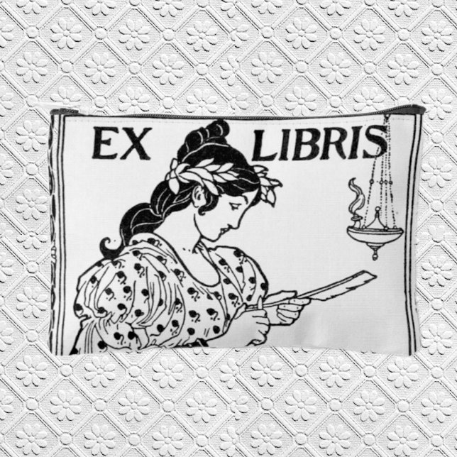 Bolsito Accesorio Pequeño Ex libris art nouveau (Subido por el creador)