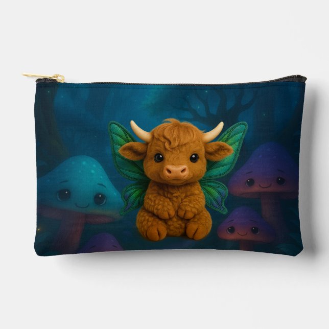 Bolsito Accesorio Pequeño Fairy Critters™ Fairy Highland Calf  (Anverso)