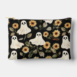 Bolsito Accesorio Pequeño Fantasmas de Gótico de verano y girasoles tembloro
