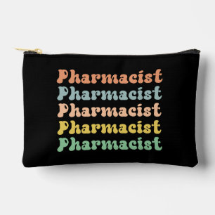Bolsito Accesorio Pequeño Farmacia Farmacéutica Personalizada Retro Groovy