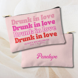 Bolsito Accesorio Pequeño Favor personalizado para despedida de soltera rosa