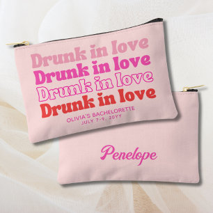 Bolsito Accesorio Pequeño Favor personalizado para despedida de soltera rosa