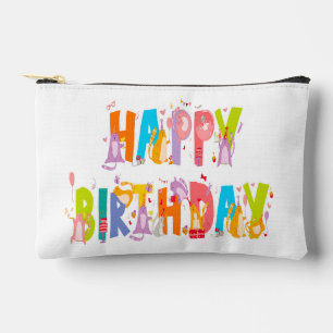 Bolsito Accesorio Pequeño Feliz cumpleaños, divertida celebración del cumple