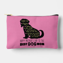 Feliz día de la madre a la mejor madre del perro