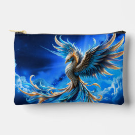 Bolsito Accesorio Pequeño Fénix del Amanecer Zafiro