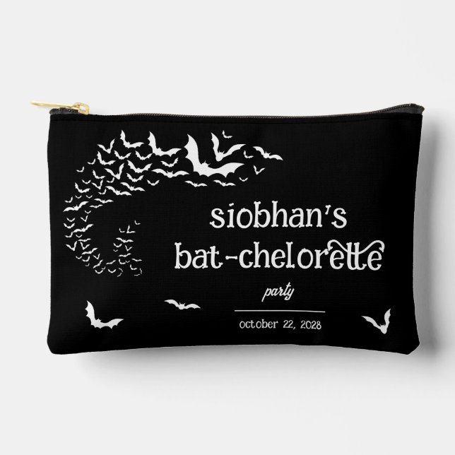 Bolsito Accesorio Pequeño Fiesta de Despedida de Soltera con Tema de Hallowe (Anverso)
