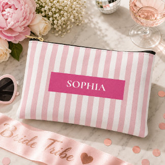 Bolsito Accesorio Pequeño Fiesta de Despedida de Soltera Personalizada Rayad