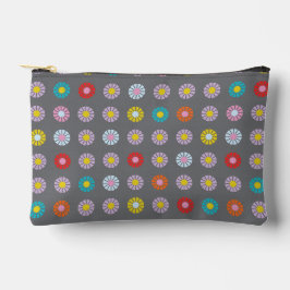 Bolsito Accesorio Pequeño Flor retro colorida