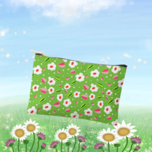 Bolsito Accesorio Pequeño Floral estampada