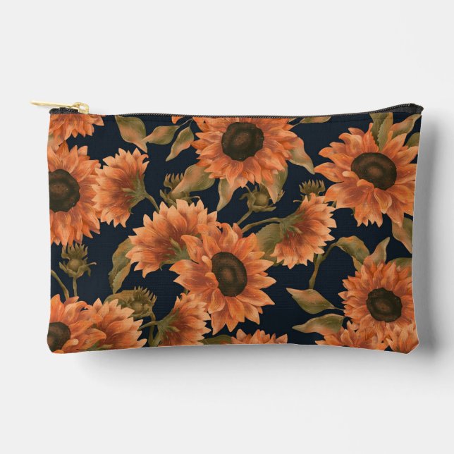 Bolsito Accesorio Pequeño Floral Surface Pattern-Fashion Decorative Tropical (Anverso)
