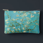 Bolsito Accesorio Pequeño Flores de almendra | Vincent van Gogh<br><div class="desc">Flores de almendra (1890) del artista holandés Vincent van Gogh (1853-1890). La pintura de Van Gogh en Almond Blossoms muestra delicadas flores blancas frente a un vibrante cielo turquesa, simbolizando la nueva vida y renovación. Inspiradas por el arte japonés, las elegantes ramas y las líneas fluidas crean una sensación de...</div>