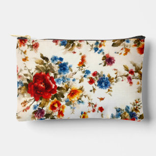 Bolsito Accesorio Pequeño Flores de verano pintadas Е legantes y de colores 