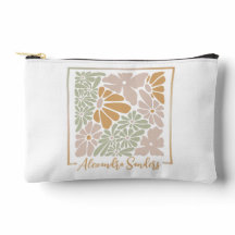 Flores retro Groovy bohemias