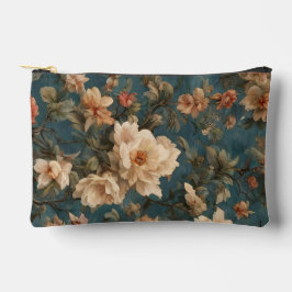 Bolsito Accesorio Pequeño Flores rojas de coral exquisito blanco y exuberant