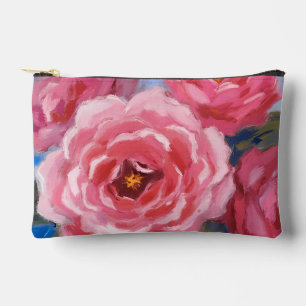 Bolsito Accesorio Pequeño Flores rosas