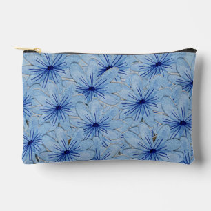 Bolsito Accesorio Pequeño Flores salvajes azul acuarela Bouquet