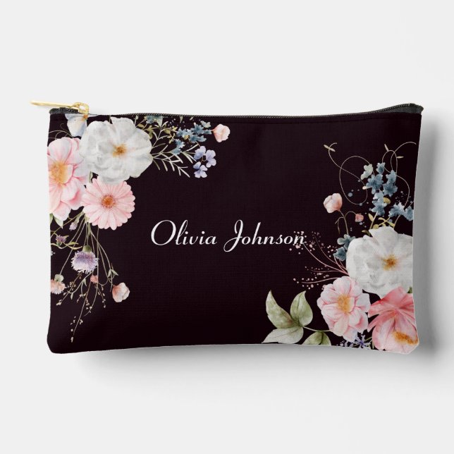 Bolsito Accesorio Pequeño Flores silvestres (Anverso)