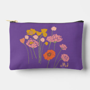 Bolsito Accesorio Pequeño Flores silvestres coloridas +Regalos iniciales par