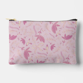 Bolsito Accesorio Pequeño Flores y arcos rosas delgados