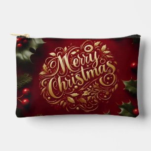 Bolsito Accesorio Pequeño Follaje navideño alegre