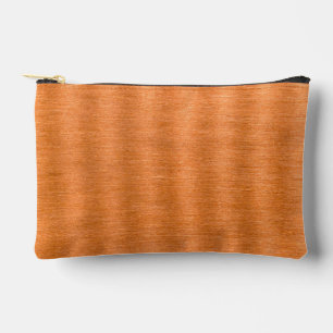 Bolsito Accesorio Pequeño Fondo de textura ondulada de cobre pulido