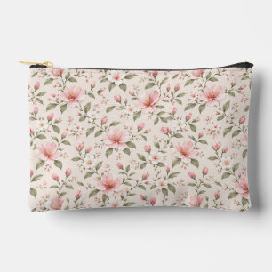 Bolsito Accesorio Pequeño Fondo floral sin costuras de flor de cerezo rosa s