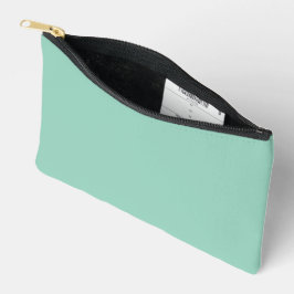 Bolsito Accesorio Pequeño Fondo verde menta sólido