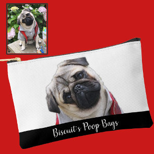Bolsito Accesorio Pequeño Foto Bolsita para Mamá de Perro Personalizada con