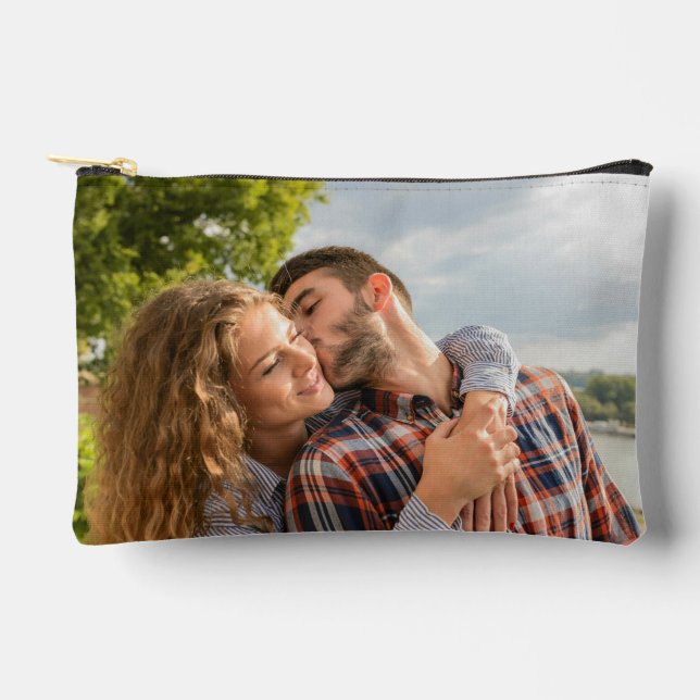 Bolsito Accesorio Pequeño Foto personalizado (Anverso)