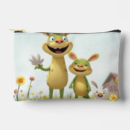 Bolsito Accesorio Pequeño Fröhliche Wiesengang – Bunte Tierfreunde im Frühli