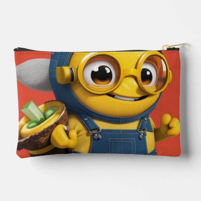 Bolsito Accesorio Pequeño Fröhlicher Taco-Freund  (Reverso )