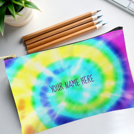 Bolsito Accesorio Pequeño Funda de lápiz personalizado de tinte de arcoiris 