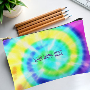 Bolsito Accesorio Pequeño Funda de lápiz personalizado de tinte de arcoiris