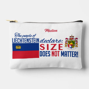 Bolsito Accesorio Pequeño Funny Liechtenstein Custom Name