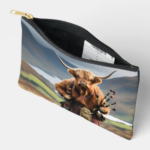Bolsito Accesorio Pequeño Gaita de vaca altlandesa escocesa, 
