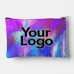 Bolsito Accesorio Pequeño Galaxy Metallic Sparkly Holograph Luxury Business